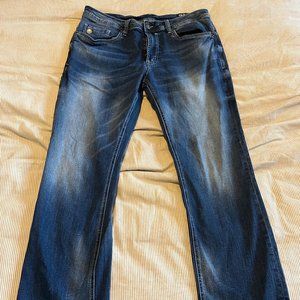 Buffalo David Bitton Men's Jeans Slim Straight Stretch 36x32